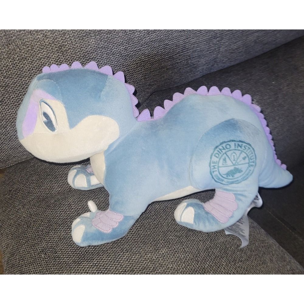 Disney Animal Kingdom Aladar Iguanodon Plush Dinosaur The Dino Institute Blue